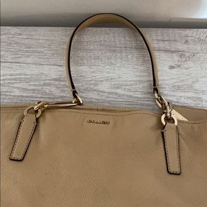 Light brown Coach purse